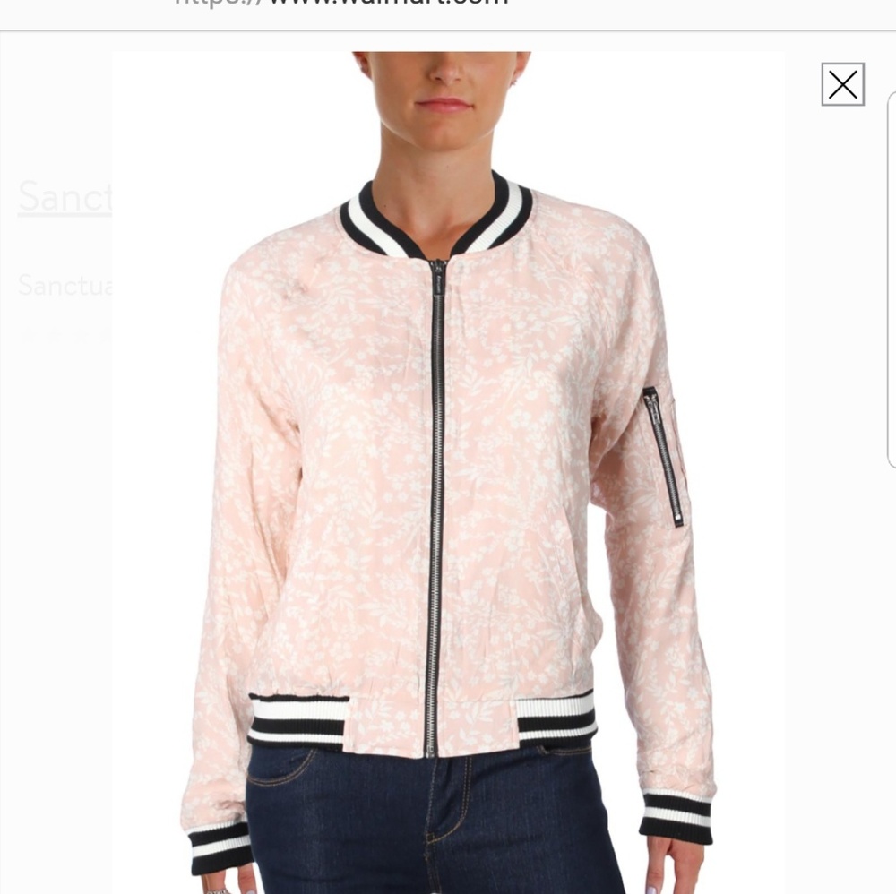 Sanctuary floral bomber size large - Picture 2 of 8